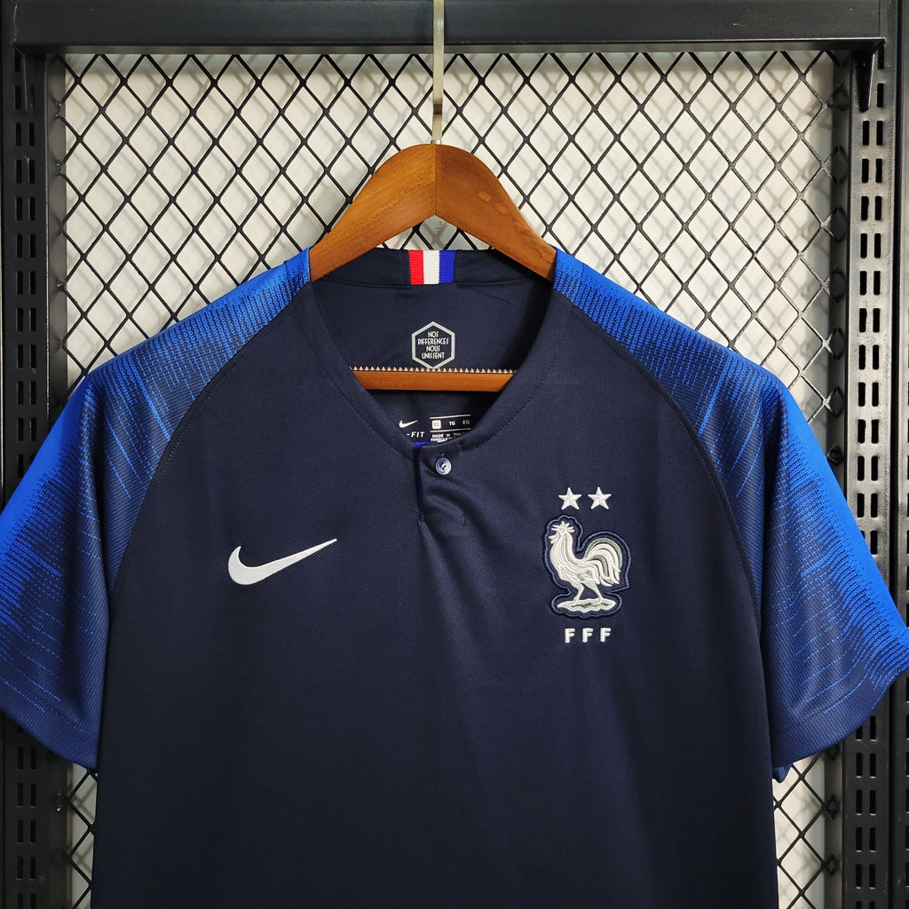 Équipe de France maillot retro 2018