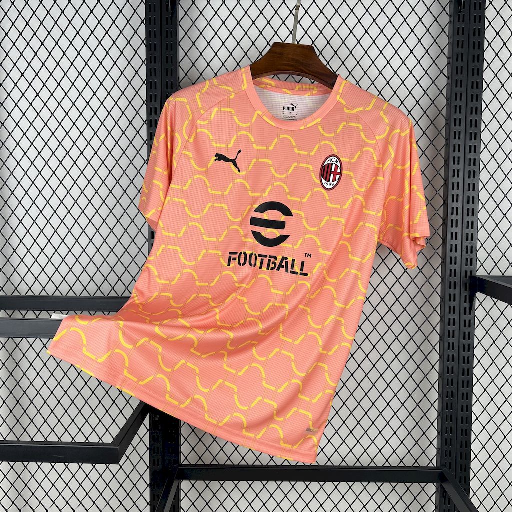 25/26 Maillot AC Milan Entrainement Orange