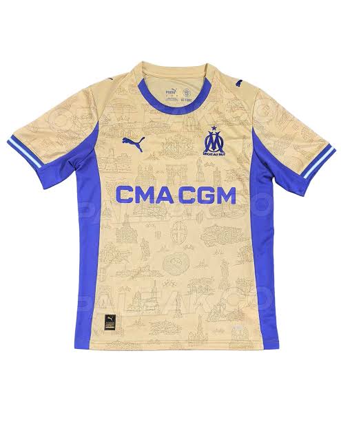 Maillot Olympique de Marseille Fourth 25/26