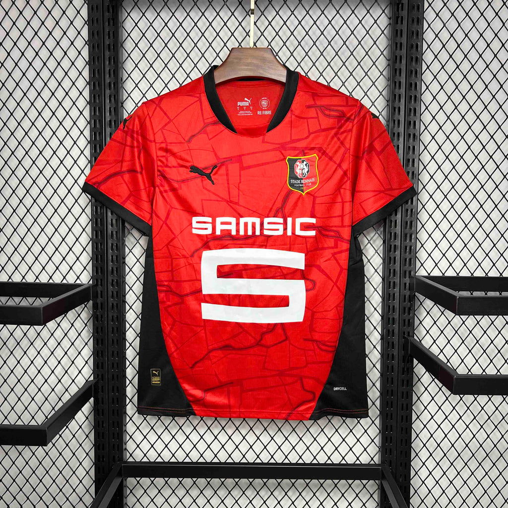 Rennes maillot domicile 2024/25 Stades Rennais