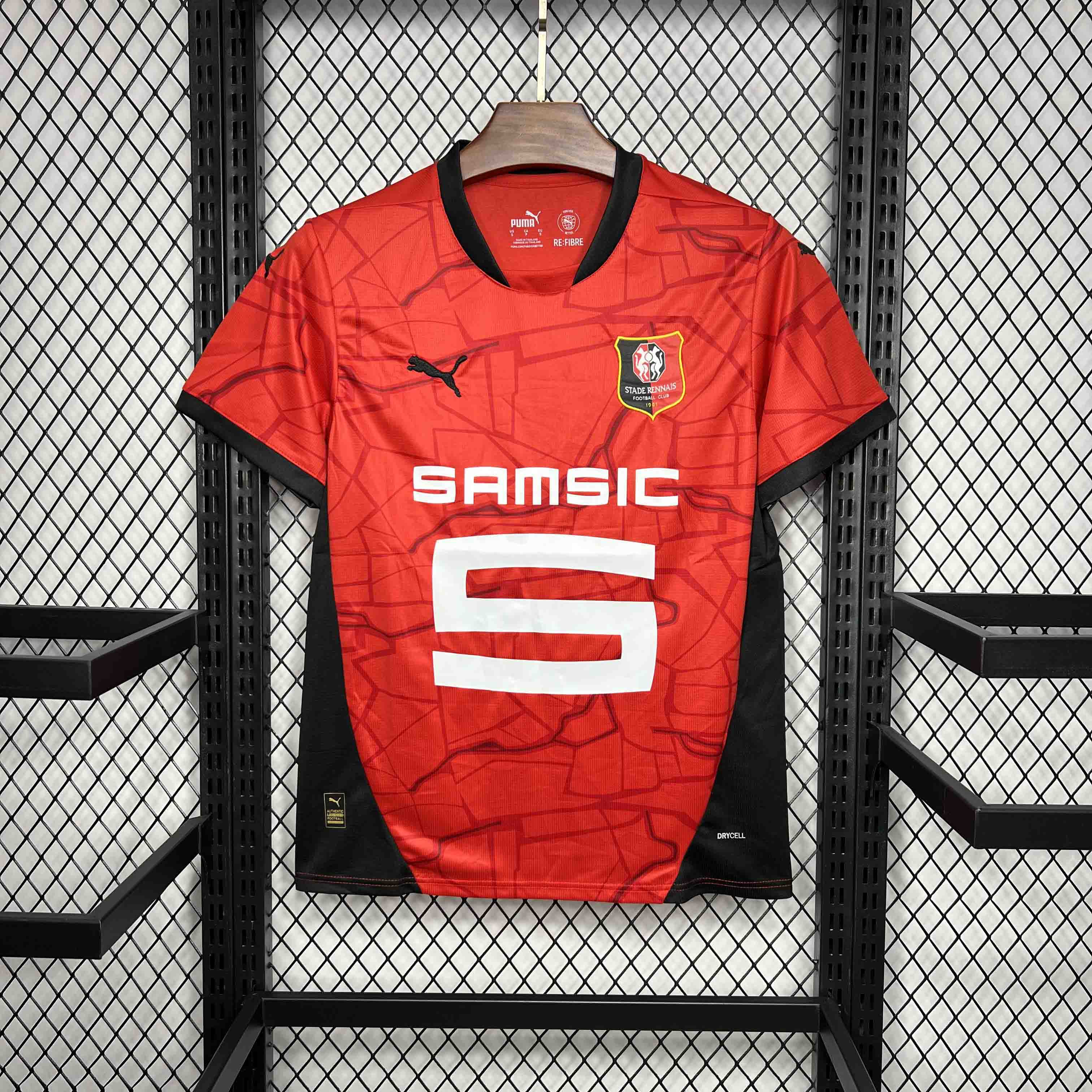 Rennes maillot domicile 2024/25 Stades Rennais