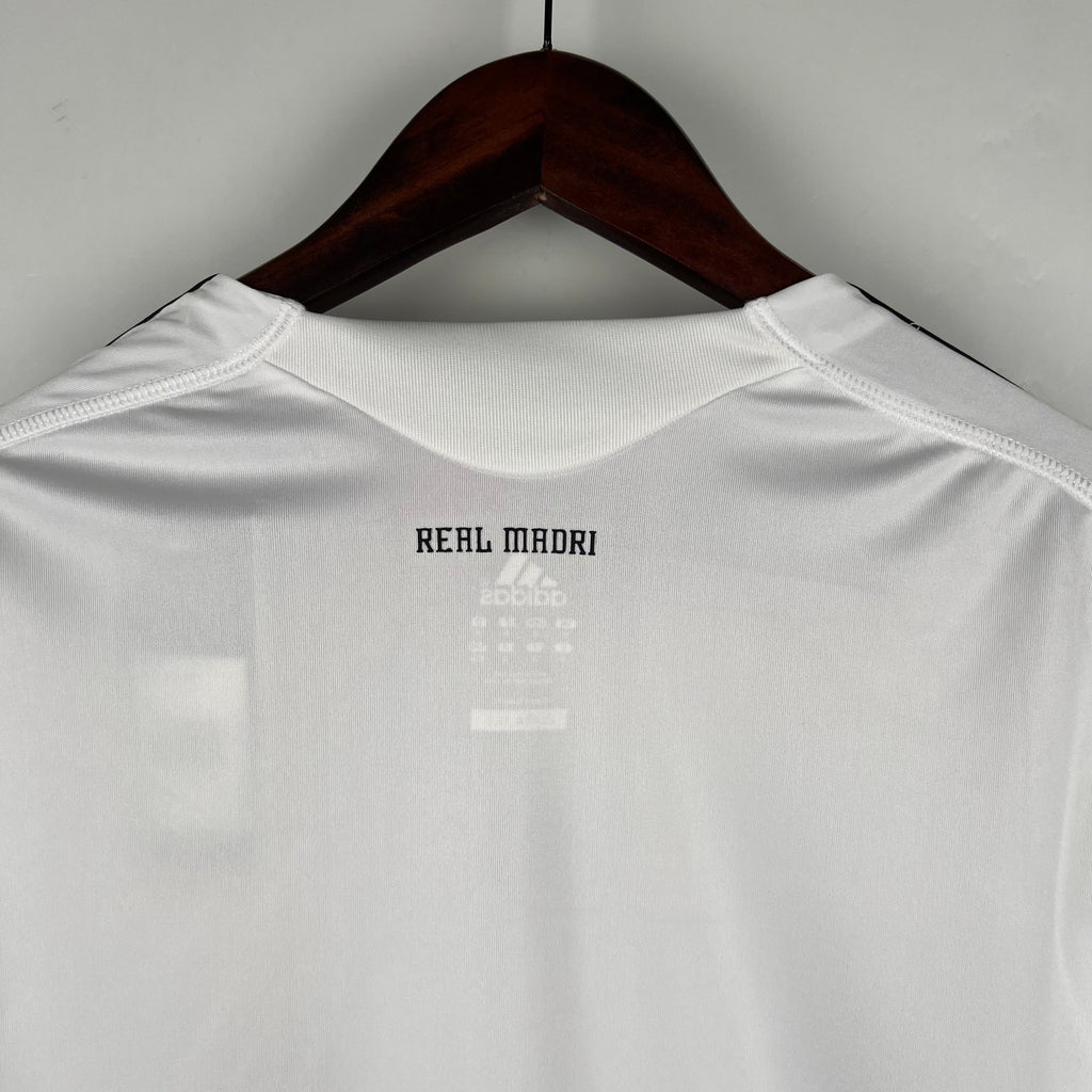 Real Madrid maillot 2009 2010 manches longues retro