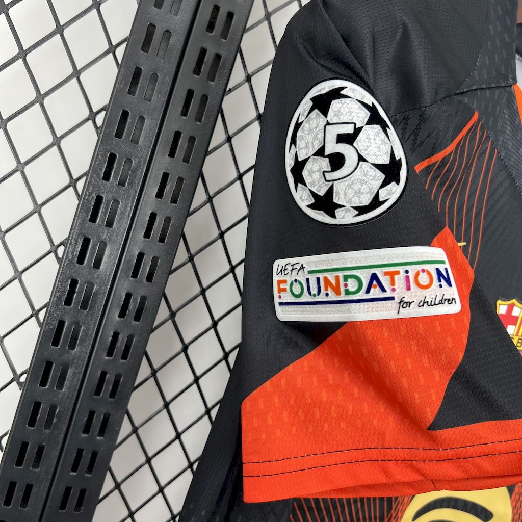 Maillot 25/26 Édition spéciale Noir Barcelone