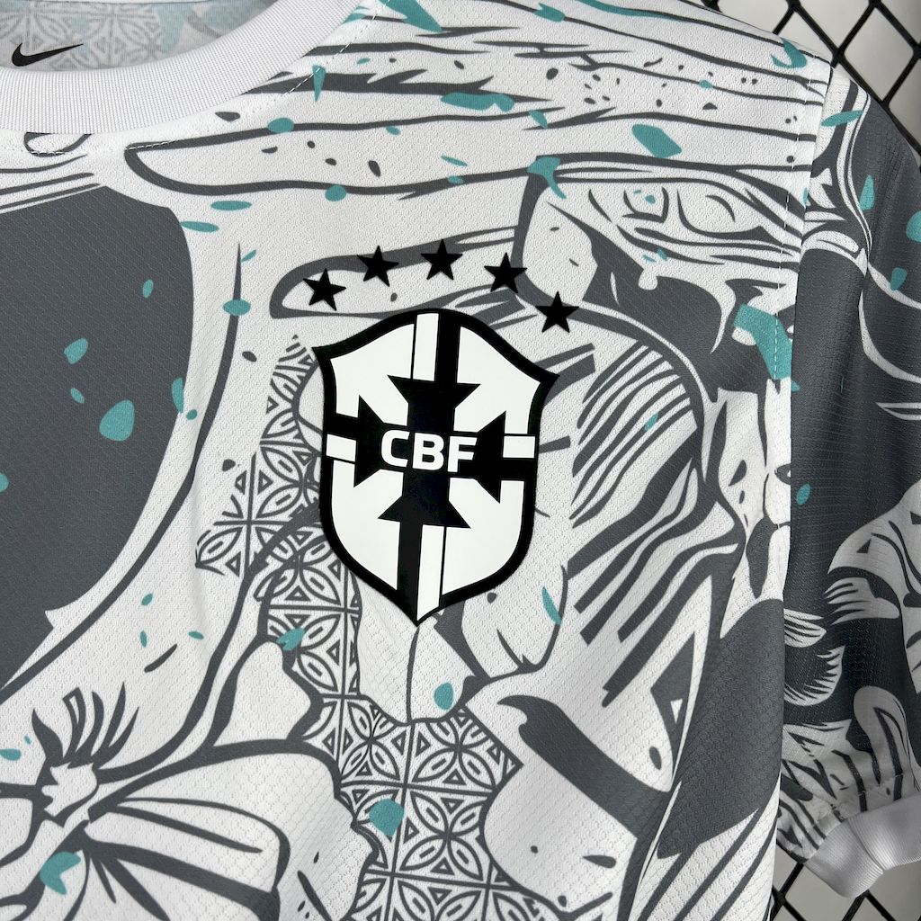 Brésil maillot Concept 2025 Perroquet